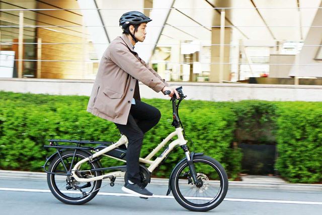 ��������ς߂�^�t�ȃ~�j�x���^�C�v��e-Bike�I �g���₷���đ��s���\�������^�[���uHSD P9�v