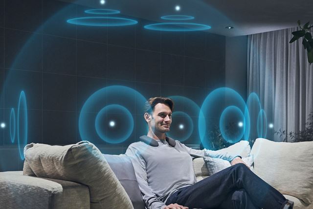 �v�������グ�I BRAVIA XR�Ɛڑ����ė��̉������y���߂�\�j�[�̃��C�����X�l�b�N�o���h�X�s�[�J�[�uSRS-NS7�v