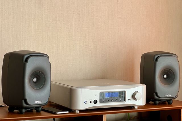 Esoteric�uN-05XD�v��GENELEC�u8331A�v�Ŏ����g2�_���؎�`�IDAC�v��&�A�N�e�B�u�X�s�[�J�[�h�̐��E