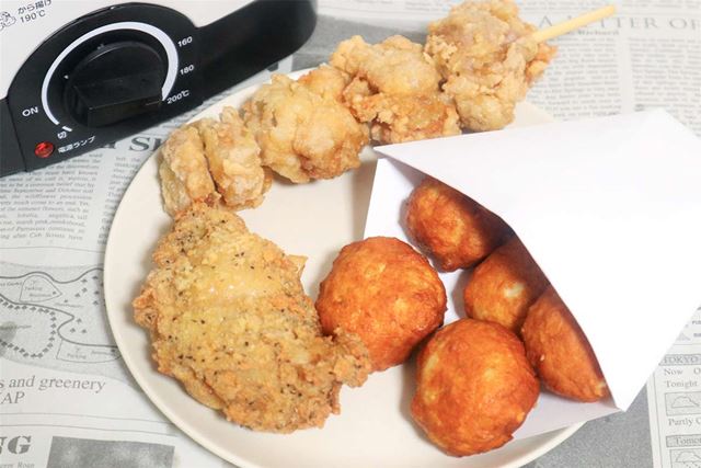 電気フライヤー大活躍! コンビニで人気の揚げ物にめちゃ近い味ができました