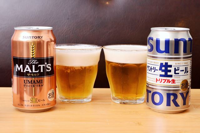 缶ビール「ザ・モルツ」が消える! 最新作「サントリー生ビール」と飲み比べ