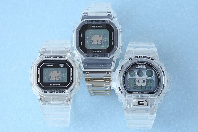 G-SHOCK 40周年モデル　DW-5040RX-7JR G-SHOCK Gショック メンズ DW-5040RX-7JR 40周年記念 クリア