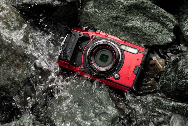 RICOH WG-7 デジタルカメラ レッド RICOH WG WG-7 レッド（リコー コンパクトデジタルカメラ 防水