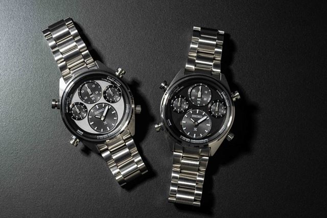 5wwm0349】セイコー プロスペック 8A50-00A0/SBER003 黒文字盤【中古  