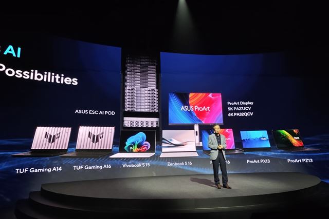 ASUS���Q�[�~���OUMPC��AI�Ή��uCopilot+ PC�v�𔭕\