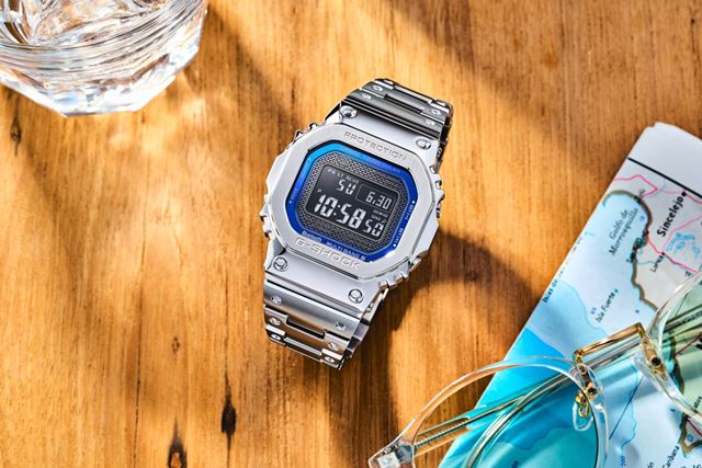 【良品】カシオ G-SHOCK　GMW-B5000D-2JF Casio G-Shock GMW-B5000D-2JF Full metal Bluetooth (2024