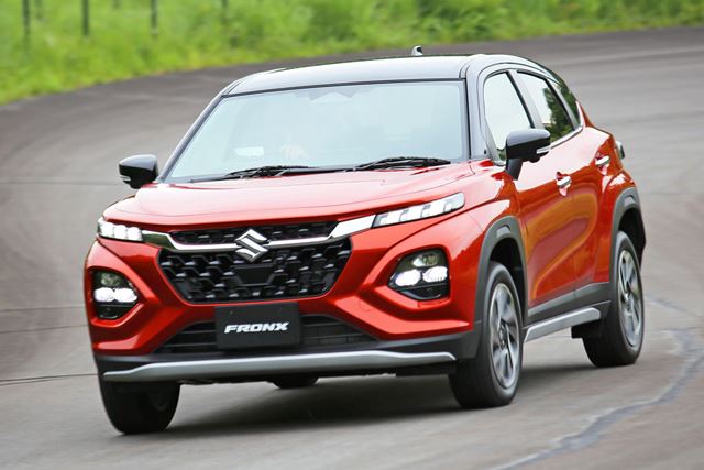 2024年秋発売のスズキ新型SUV「フロンクス」に先行試乗！ちょうどよいボディサイズと上質な内外装が魅力