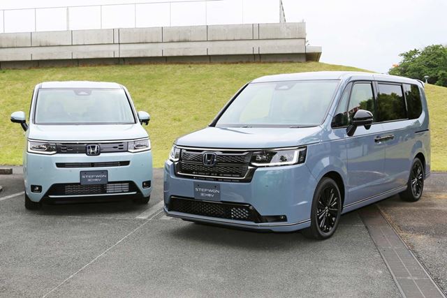 ホンダ「ステップワゴン」に装備充実の新グレード追加！ “黒”基調の最上級グレードも