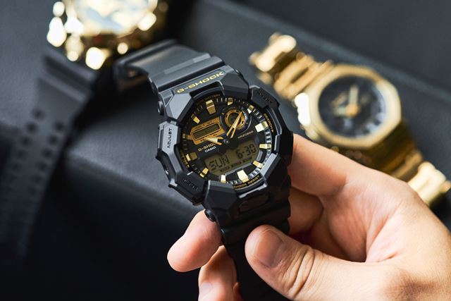 G-SHOCK GM-B2100GD-9AJFゴールド ブラック腕時計 カシオ Gショック フルメタル GM-B2100GD-9AJF イエローゴールド