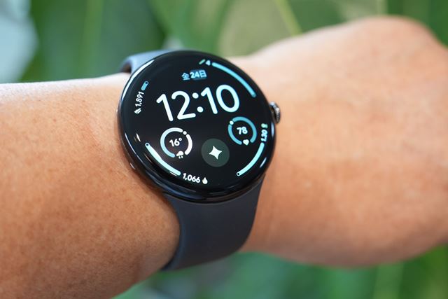 Google Pixel Watch 4 Wi-Fiモデル 45mm GA09962-US [Matte Black