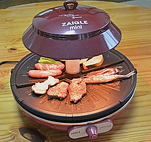 ZAIGLEザイグル シンプル グリル 赤外線サークルロースター 無煙ロースター ザイグル 赤外線サークルロースター ZAIGLEmini-jp01 価格比較