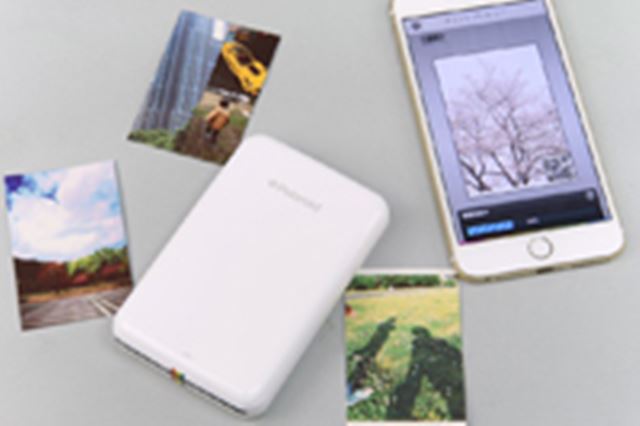�X�}�z�̎ʐ^�������Ɉ���I���ʂȈ�����j���[������郂�o�C���v�����^�[�uPolaroid ZIP�v������