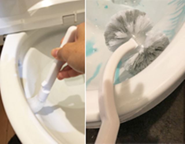 使いやすさ抜群! モニターの声から作られた究極のトイレブラシ