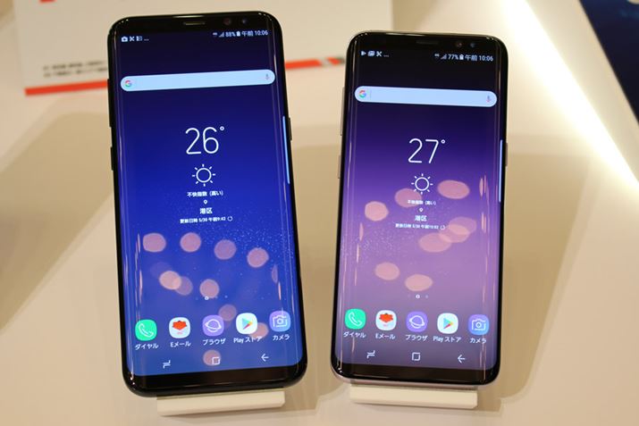 Galaxy S8+AEGalaxy S8BTCYႤ@ƂfUC͂قړ