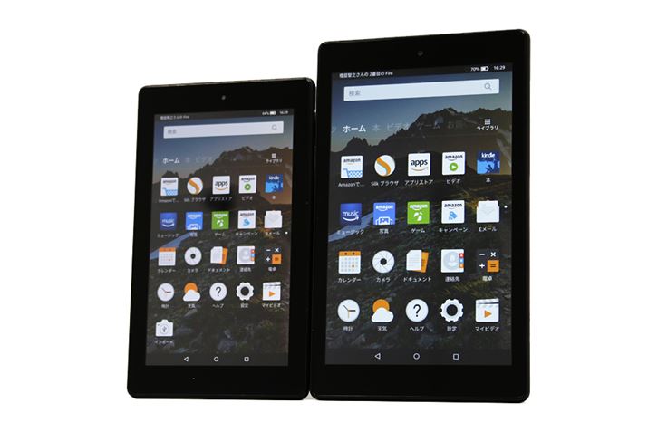 2017N67ɔJnꂽFire^ubg̐ViuAmazon Fire 7v()ƁuAmazon Fire HD 8viEj