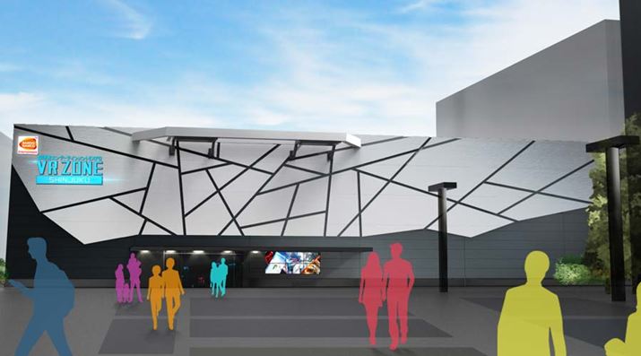 �V�h�~���m���̐Ւn�Ɋ����\��́uVR ZONE SHINJUKU�v�B�O�����h�I�[�v����2017�N7��14��