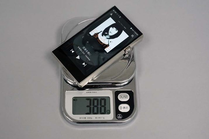 microSDJ[h}ς݂SP1000 SS̏d͖388g