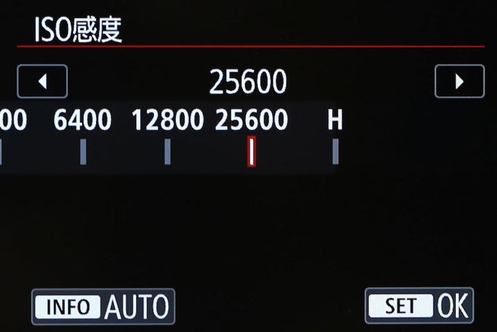 x͏pISO100`25600ɑΉBgݒHiISO51200jp
