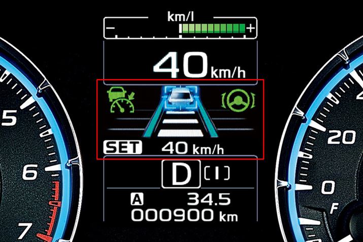 ���[�^�[�����̐Ԙg�ň͂����������u�A�C�T�C�g�E�c�[�����O�A�V�X�g�v�̍쓮�󋵂�\���Ă���