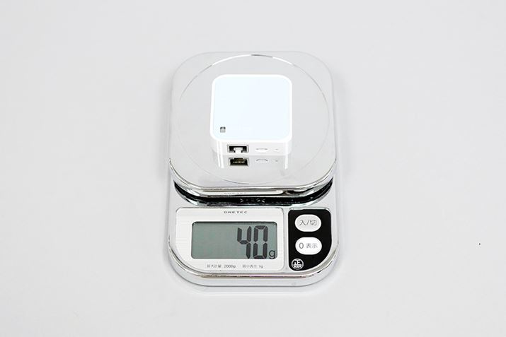 uTL-WR802Nv̖{̏dʂ40g