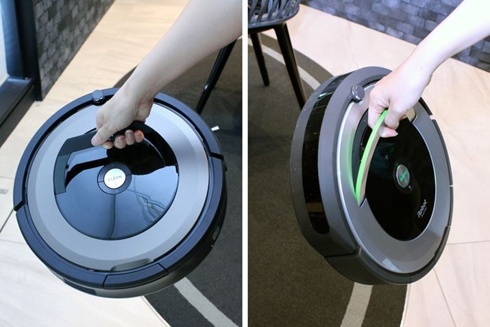 �������t���Ă���A�����^�т����N���N�B�d�ʂ́A�����o890�i���j����3.8kg�ŁA�����o690�i�E�j����3.6kg