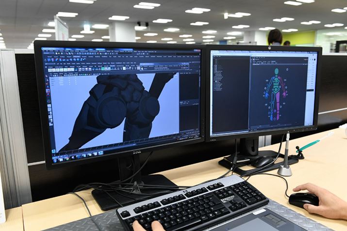 �L�����N�^�[�̉����̃��O���t������