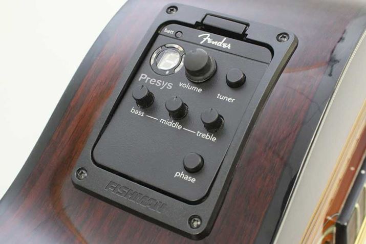 Fender̃GARɍ̗puFishman PresysvAvEVXev