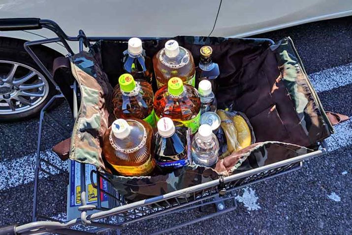 ���Ƃ��Β��ԏ�܂ŃJ�[�g�ŉ^���