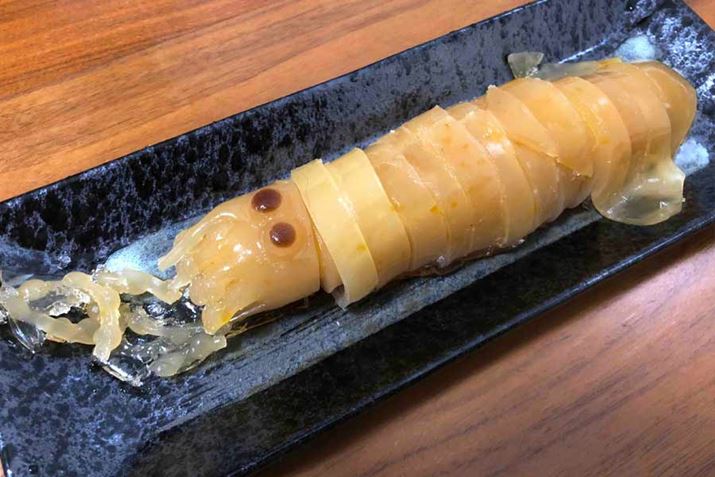 �����蕗�ɃJ�b�g���Ă݂܂����B�܂��ɃC�J�̐�������