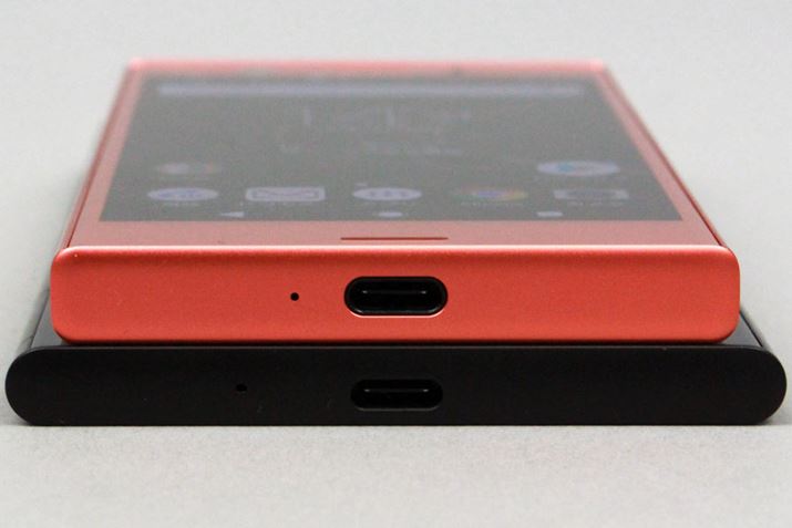 ݂ɂẮAXperia XZ1̂ق1.9mmBdʂXperia XZ1 Compact̂ق13gy