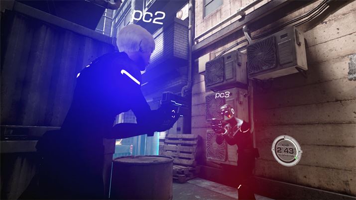 �n���h�K���ł̏Ə��̓|�C���^�[��ڈ��ɍ��킹���OK�B�w�b�h�V���b�g�����߂��Ƃ��͑u����