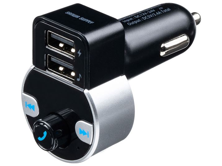 BluetoothڑɑΉFMgX~b^[BUSB[microSDJ[hyt@CĐłقAOfoCX[dpUSB[qĂAyĐɃX}zI[fBIv[[Ȃǂ̏[dsƂ\BɁAdbĂƂɂ̓nYt[ʘbł