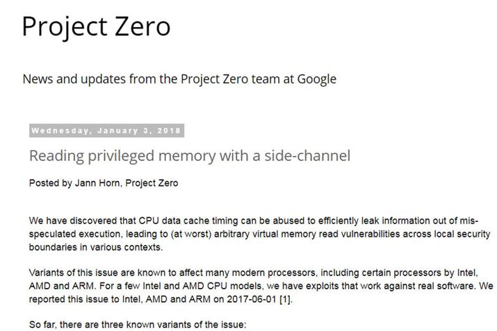 Project Zero�ɂ�钲����