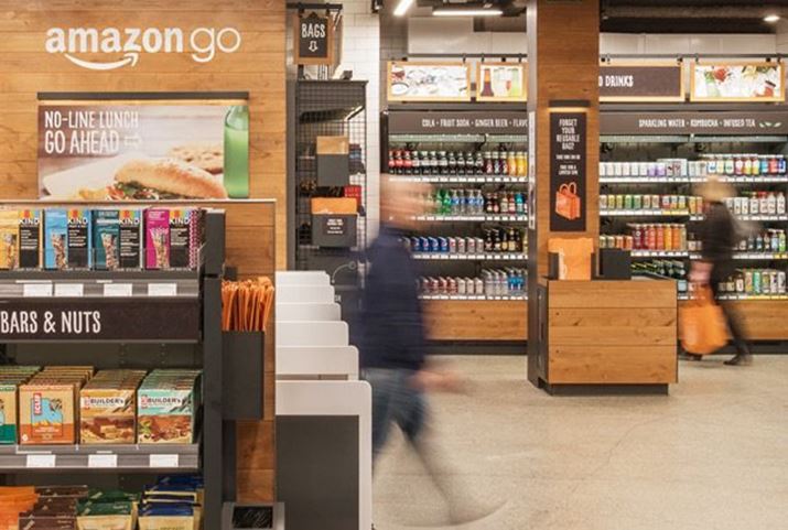�V�A�g���ɃI�[�v�����鎩�����R���r�j�uAmazon Go�v