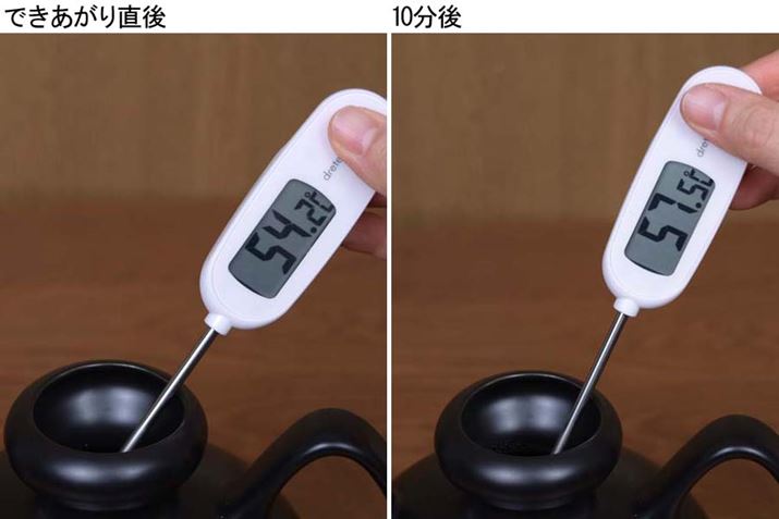 �M��1���ł����l�̌��ʂɁB�ł������艷�x��54.2���A10����̉��x��57.5��������