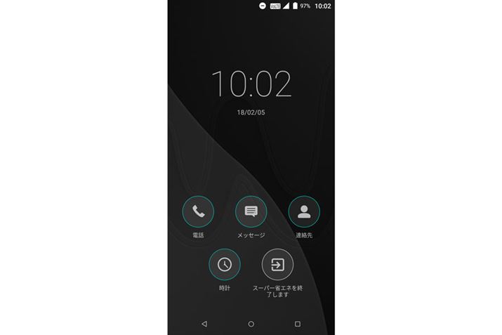 ʘbSMSȂǍŒ̋@\݂̂guX[p[ȃGl[hvpӂĂ