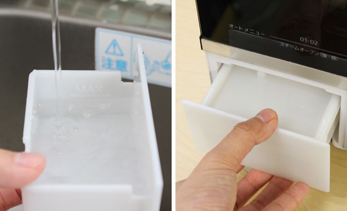 �܂��͐��^���N���Z�b�g�B���Ȃ݂ɁA�����ăX�`�[���Ȃ��ŏĂ����Ƃ��ł��܂�