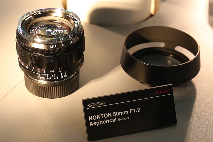2̔񋅖ʃY̗pJF1.2̕WYNOKTON 50mm F1.2 Aspherical VM