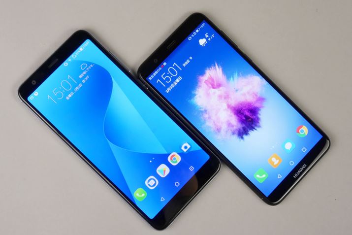 ʓ_̑unova lite 2vƁuZenFone Max Plus (M1)vOr