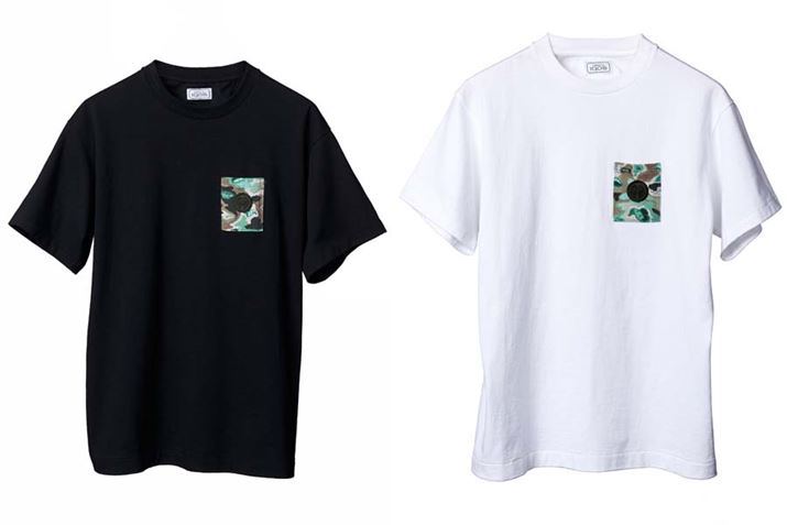 �uIQOS CAMO T-SHIRT (BLACK�AWHITE) �v�B�e4,980�~(�ō��j�B�u���b�N�������Y�A�z���C�g�����f�B�[�X