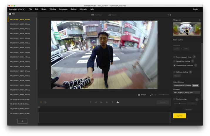 360°ʐ^fҏWłuInsta360 Nano Svp\tgBōxȕҏWŝ͂肪