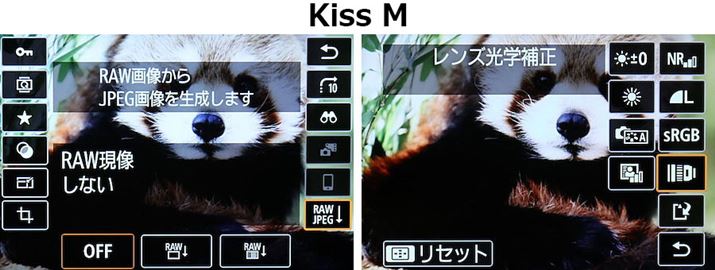 Kiss M̓JRAWɂΉBʃfƔׂĐݒł@\ɈႢ͂Ȃ