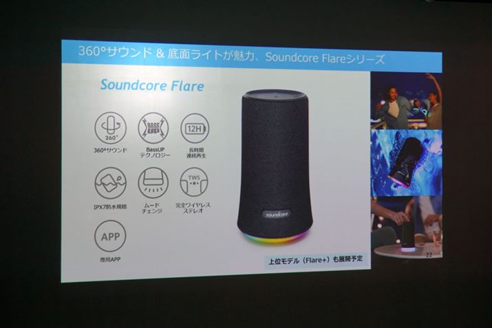 ʃf́uSoundcore Flare+vWJ\Ƃ̂