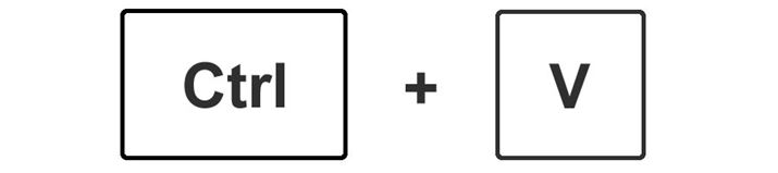 IԂŁACtrlL[CL[𓯎ɉBőINbv{[hɃRs[