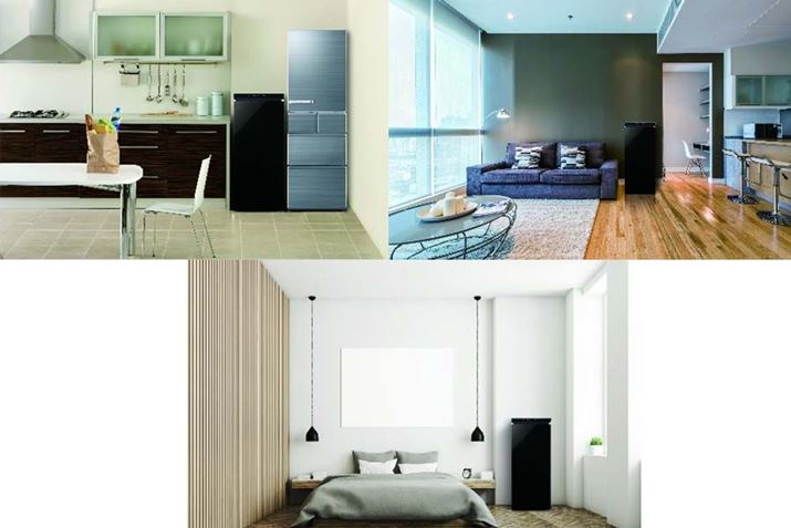 �L�b�`���i��i���j�A���r���O�i��i�E�j�A�x�b�h���[���i���j�ɂ��ꂼ��ݒu�����C���[�W