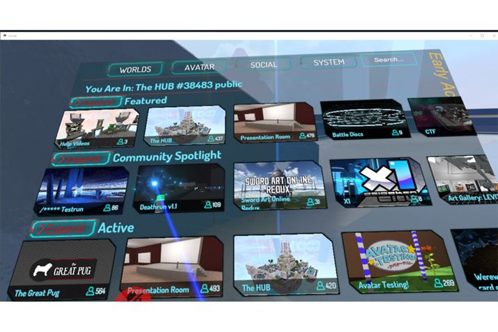 VRChatł́A܂܂ȃ[hIłB\