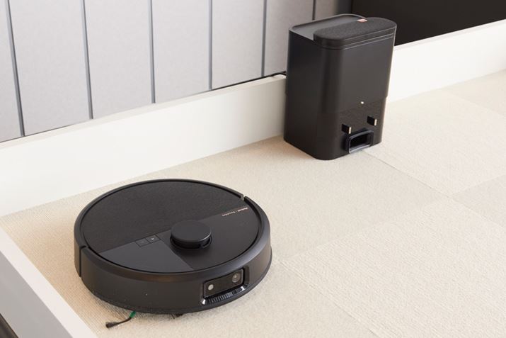 iRobotuo Max 705 Vac {bg{AutoEmpty[dXe[Vv{̃TCYF35ij×35.5isj×10.4ijcmu[dXe[VṽTCYF21.3ij×17.1isj×28.1ijcm