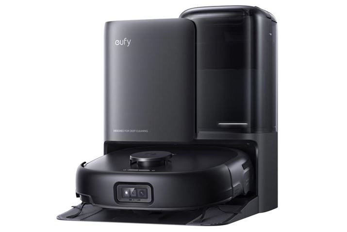 ANKER�uEufy Robot Vacuum Omni E25�v ���{�̃T�C�Y�F32.7�i���j×34.6�i���s�j×11.1�i�����jcm���u�[�d�X�e�[�V�����v�̃T�C�Y37�i���j×46.2�i���s�j×43.7�i�����jcm