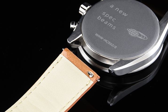 �w�b�h�̎��t�����͊ȒP�ŁA�o���h�̃��o�[�s�����X���C�h�����ăw�b�h�̌��ɍ������ނ���