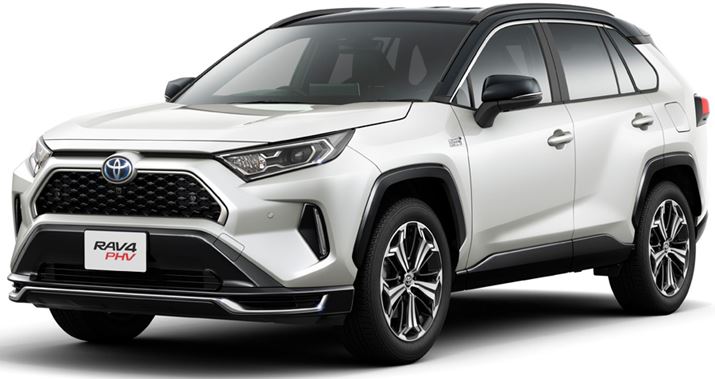 TCY4,600`4,610iSj×1,855`1,865iSj×1,685`1,690iSjmmBRAV4ɂ́A2,000cc̃K\GWƁA2,500ccGWƃ[^[gݍ킹nCubh2ނ̃p[jbgpӂĂBʐ^̓vOCnCubhRAV4 PHV